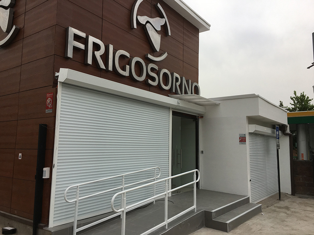 cortina metálica para negocio